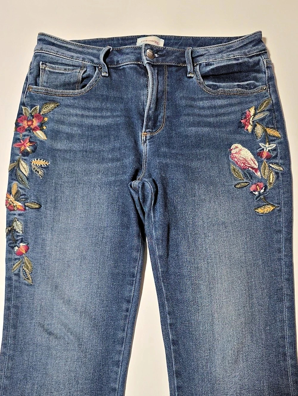 Driftwood Kelly Embroidered Bootcut Jeans